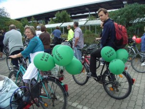 Mit dem Fahrrad durch den Bezirk
