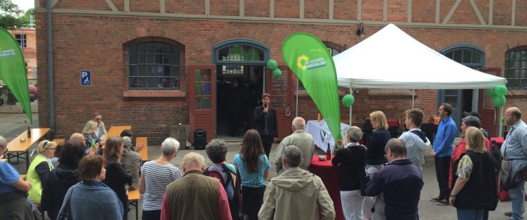 Bündnisgrünes Sommerfest in der Alten Börse Marzahn
