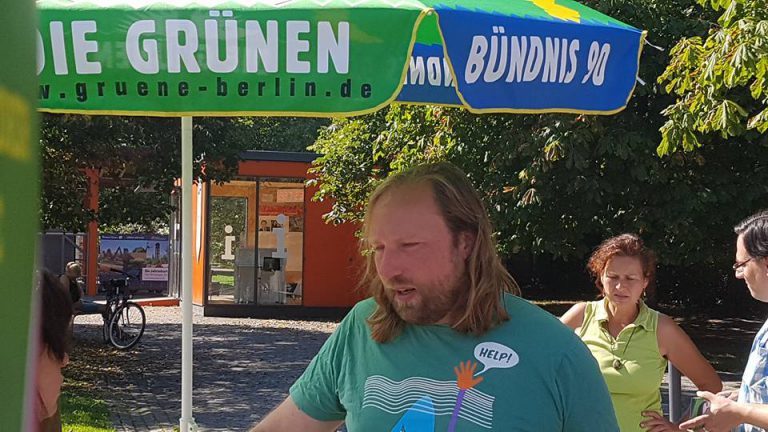 Anton Hofreiter: Fraktionsvorsitzender der bündnisgrünen Bundestagsfraktion in Marzahn-Hellersdorf