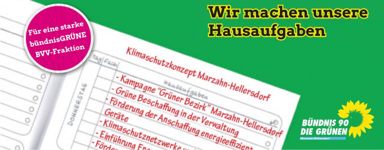 Vier neue Klimaschutzprojekte für Marzahn-Hellersdorf