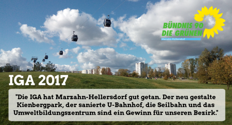 IGA 2017 – viel GRÜN bleibt für Marzahn-Hellersdorf