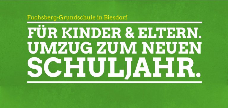 Grundschule am Fuchsberg: Umzug muss zum Schuljahreswechsel stattfinden