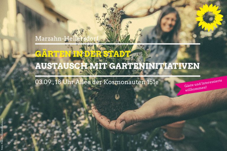 Gärten in der Stadt –  Austausch mit Garteninitiativen