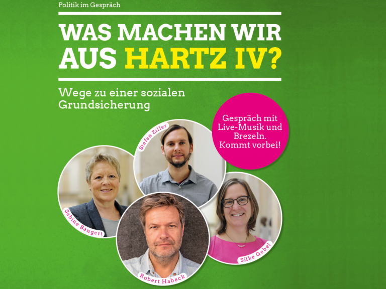 Robert Habeck zu Gast im Bezirk zu sozialen Themen