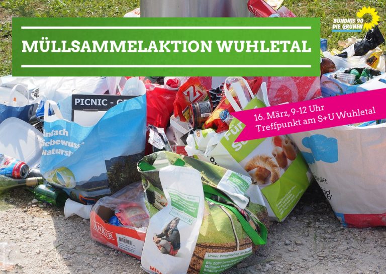 Frühjahrsputz im Wuhletal & politisches Frühstück am 16. März