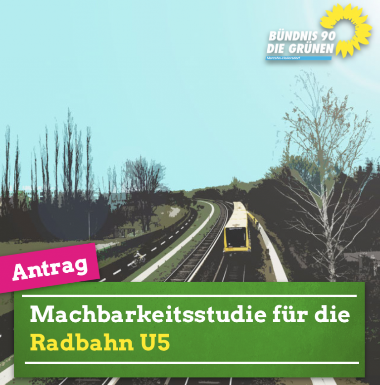 Machbarkeitsstudie für Radbahn entlang der U5