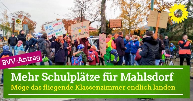 Ein Fliegendes Klassenzimmer für Mahlsdorf – jetzt bestellen