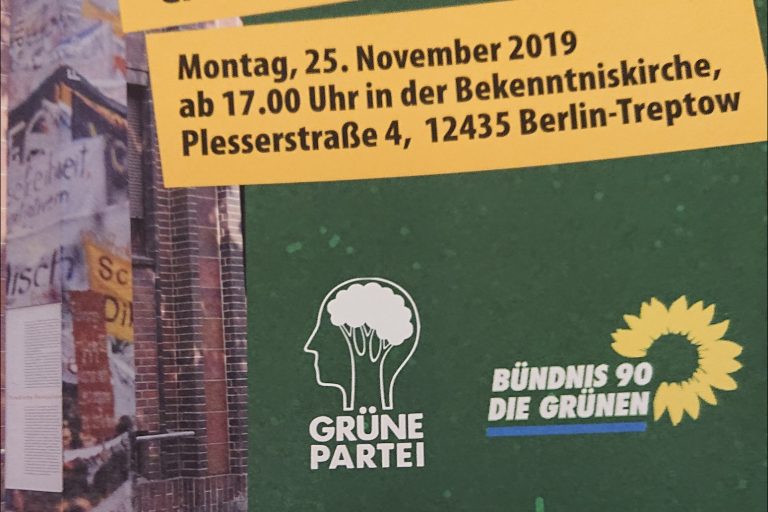 30 Jahre Gründung Grüne Partei in der DDR