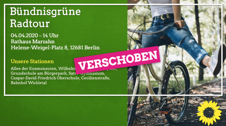 Bündnisgrüne Radtour 2020