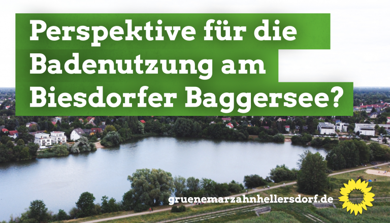 Perspektive für die Badenutzung am Biesdorfer Baggersee?