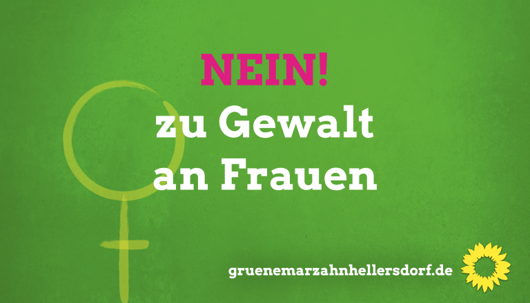 Gewaltfrei leben – Nein zu Gewalt an Frauen