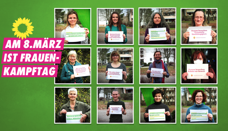 Frauentag 2021 – wir haben Zeichen gesetzt
