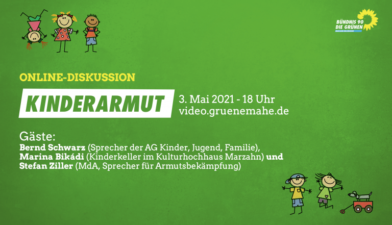 Onlinediskussion zu Kinderarmut