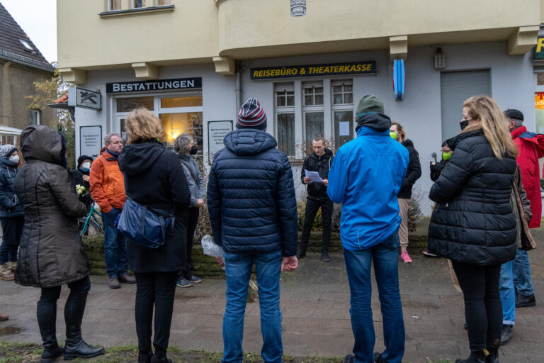 Stilles Gedenken am 29. Januar 2022