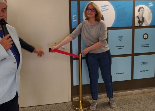 Zur Wiedereröffnung des Sportmuseums im Haus des Sports