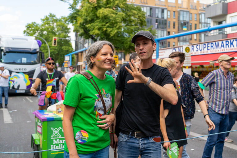 Bündnisgrüne auf dem CSD 2022