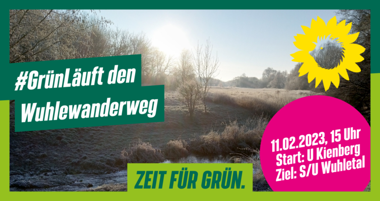 #GrünLäuft den Wuhlewanderweg