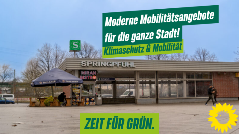 Mobilitätsstationen an den Bahnhöfen Springpfuhl und Ahrensfelde schaffen
