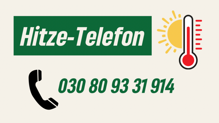 Bündnisgrüner Erfolg- Hitzetelefon für Marzahn-Hellersdorf startet