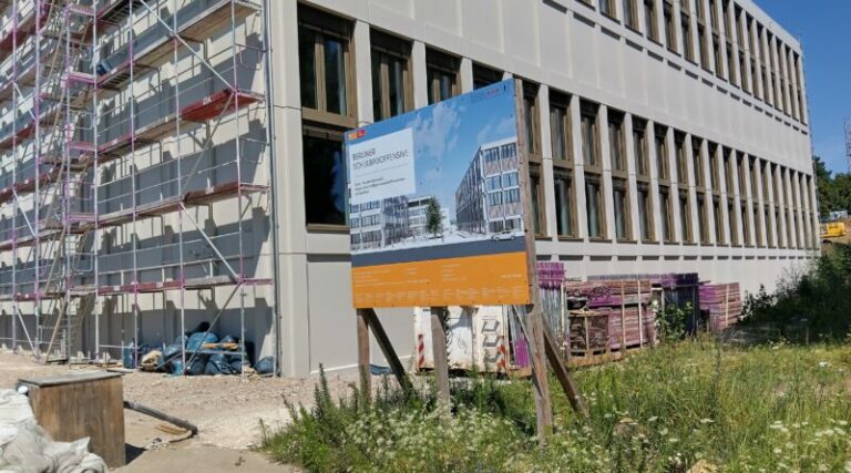 Richtfest für die neue Elsenchule in Mahlsdorf