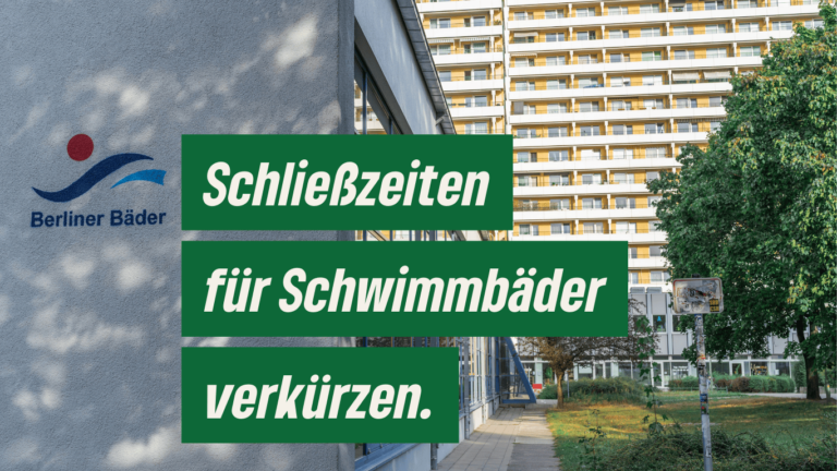 Grün wirkt: Schwimmbäder bleiben im Sommer länger offen