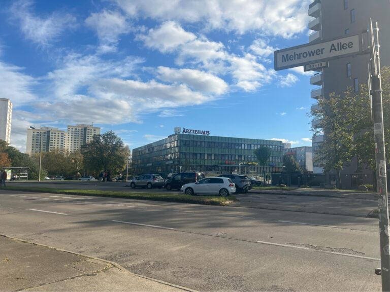 Nach tödlichem Unfall mit einem Fußgänger – Pop-Up-Zebrastreifen als Sofortmaßnahme für die Mehrower Allee beschlossen